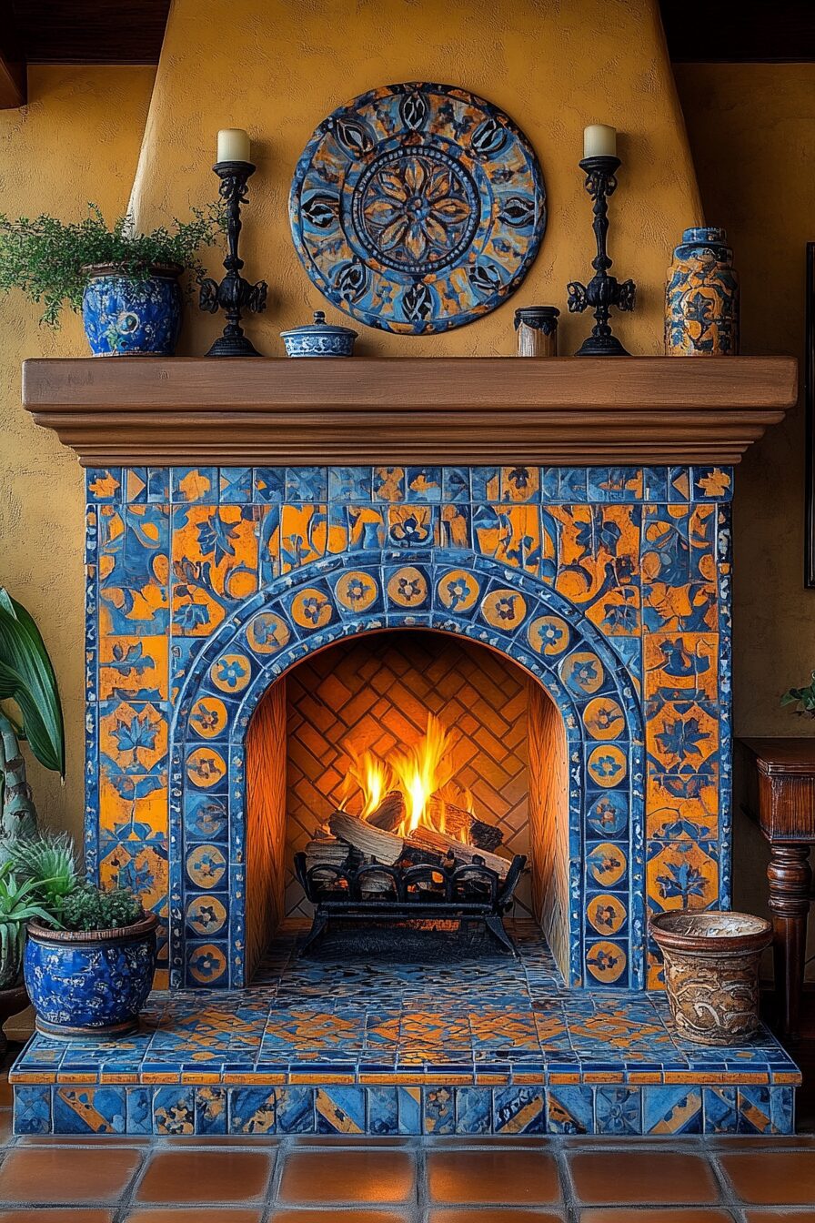 29 Fireplace Interior Ideas for Creating a Bold and Beautiful Centerpiece 11 Fireplace Interior Ideas