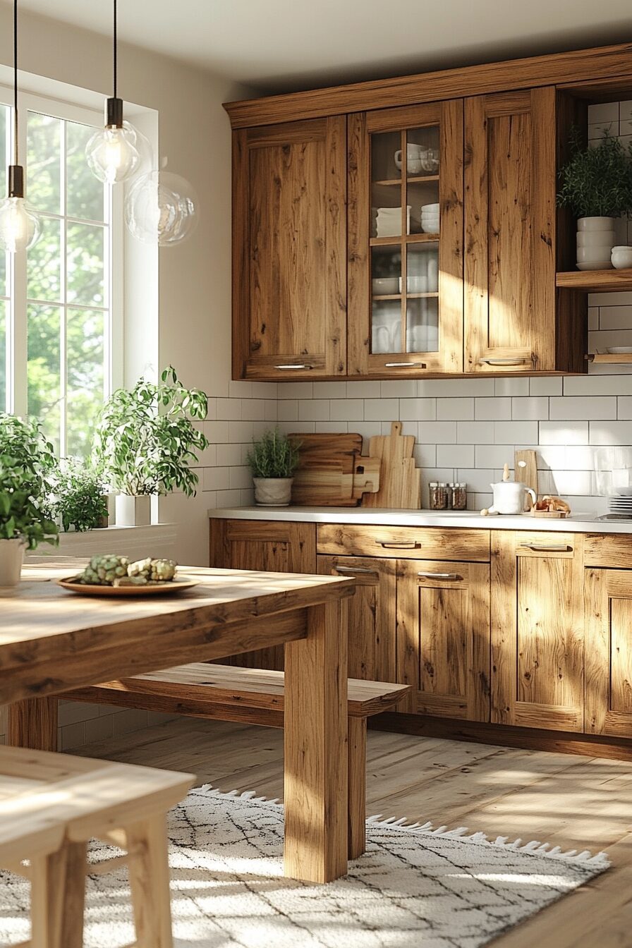 19 Brown Kitchen Cabinets for a Cozy and Timeless Kitchen Makeover 12 brown kitchen cabinets