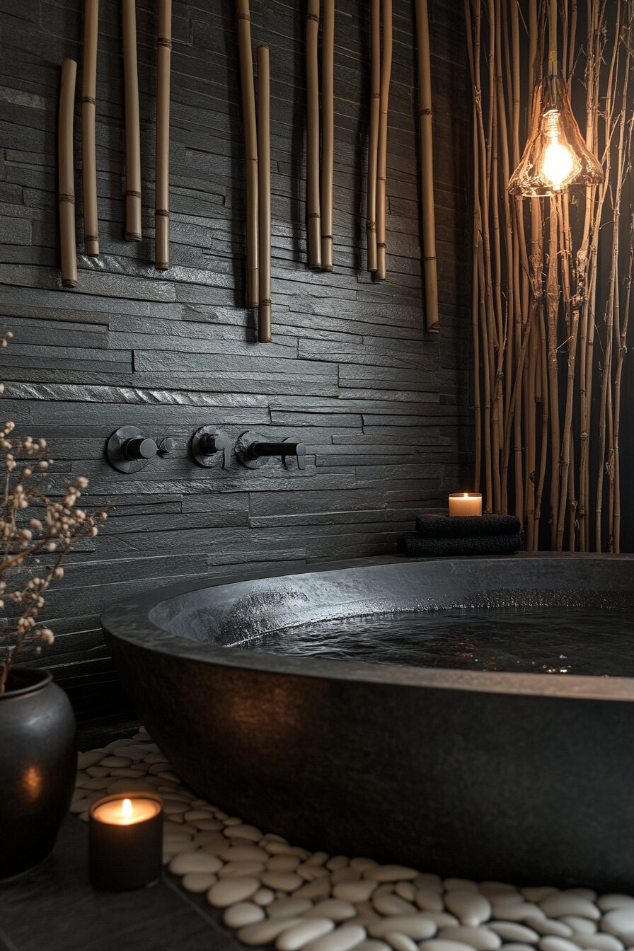29 Black Bathroom Ideas for a Bold and Luxurious Bathroom Transformation 12 black bathroom