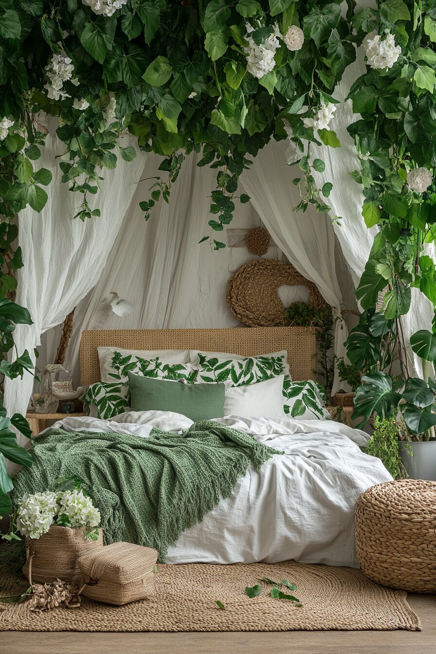 29 Boho Bedroom with Canopy Ideas for a Relaxing, Enchanting Bedroom Makeover 12 Boho Bedroom with Canopy