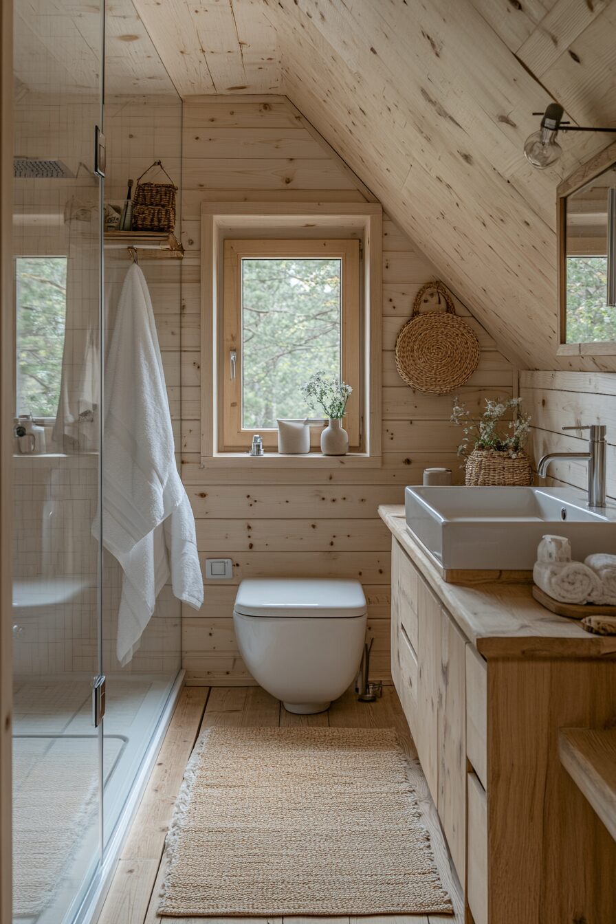 29 Little Cabin Bathroom Ideas to Maximize Space While Keeping it Cozy 12 little cabin bathroom