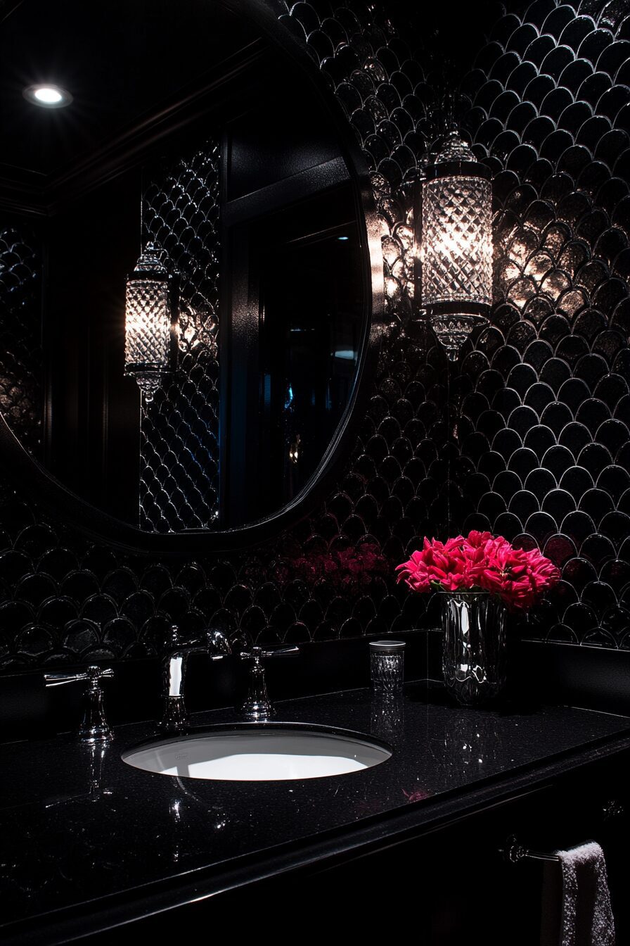 29 Black Bathroom Ideas for a Bold and Luxurious Bathroom Transformation 13 black bathroom
