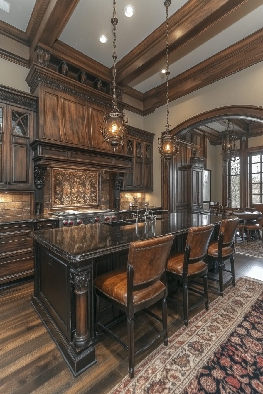19 Brown Kitchen Cabinets for a Cozy and Timeless Kitchen Makeover 13 brown kitchen cabinets