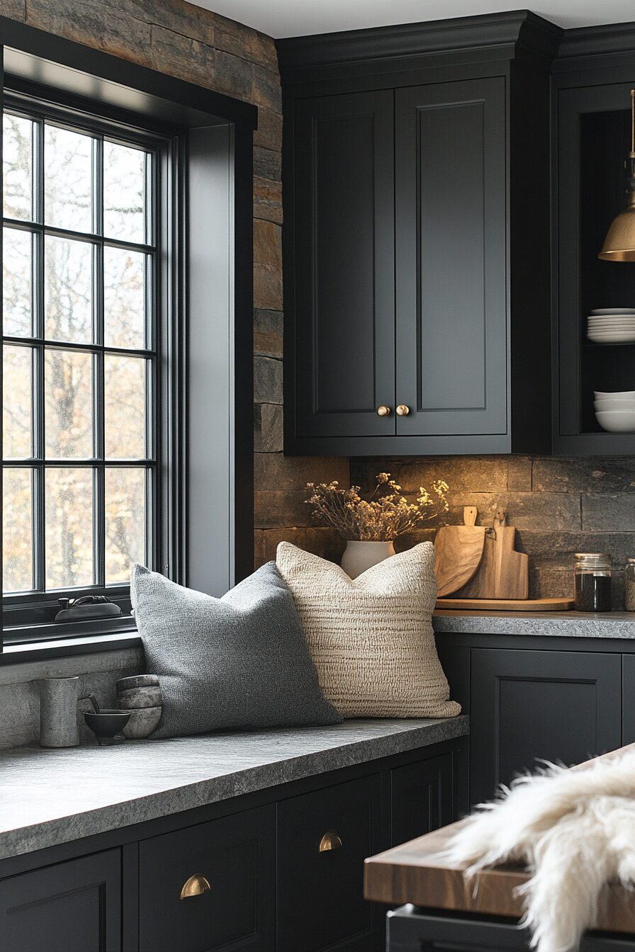 19 Dark Kitchen Cabinets to Bring a Bold Statement to Your Cooking Area 13 dark kitchen cabinets