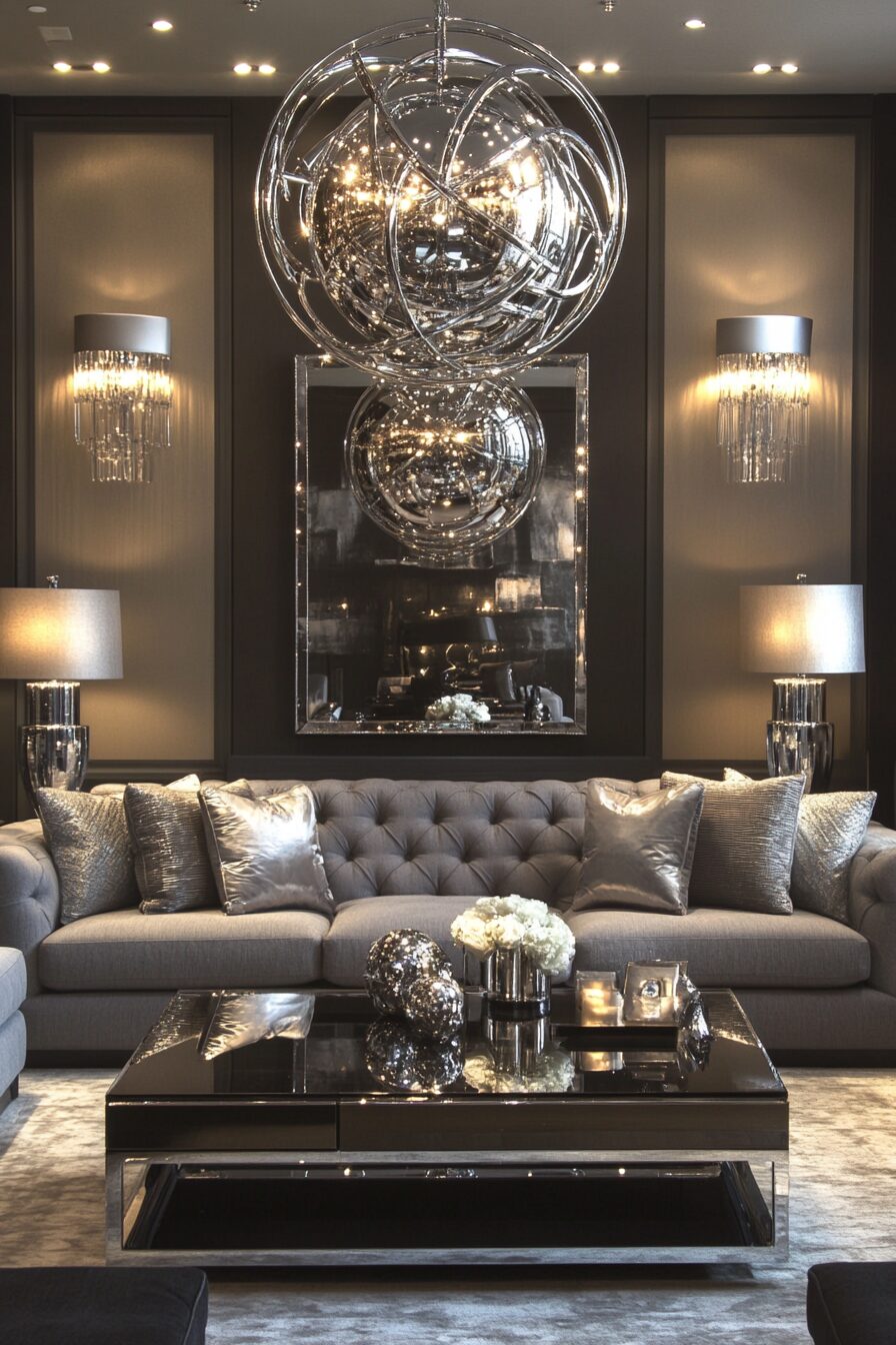 29 Dark Grey Sofa Living Room Ideas to Infuse Your Home with Modern Elegance 13 Dark grey sofa living room