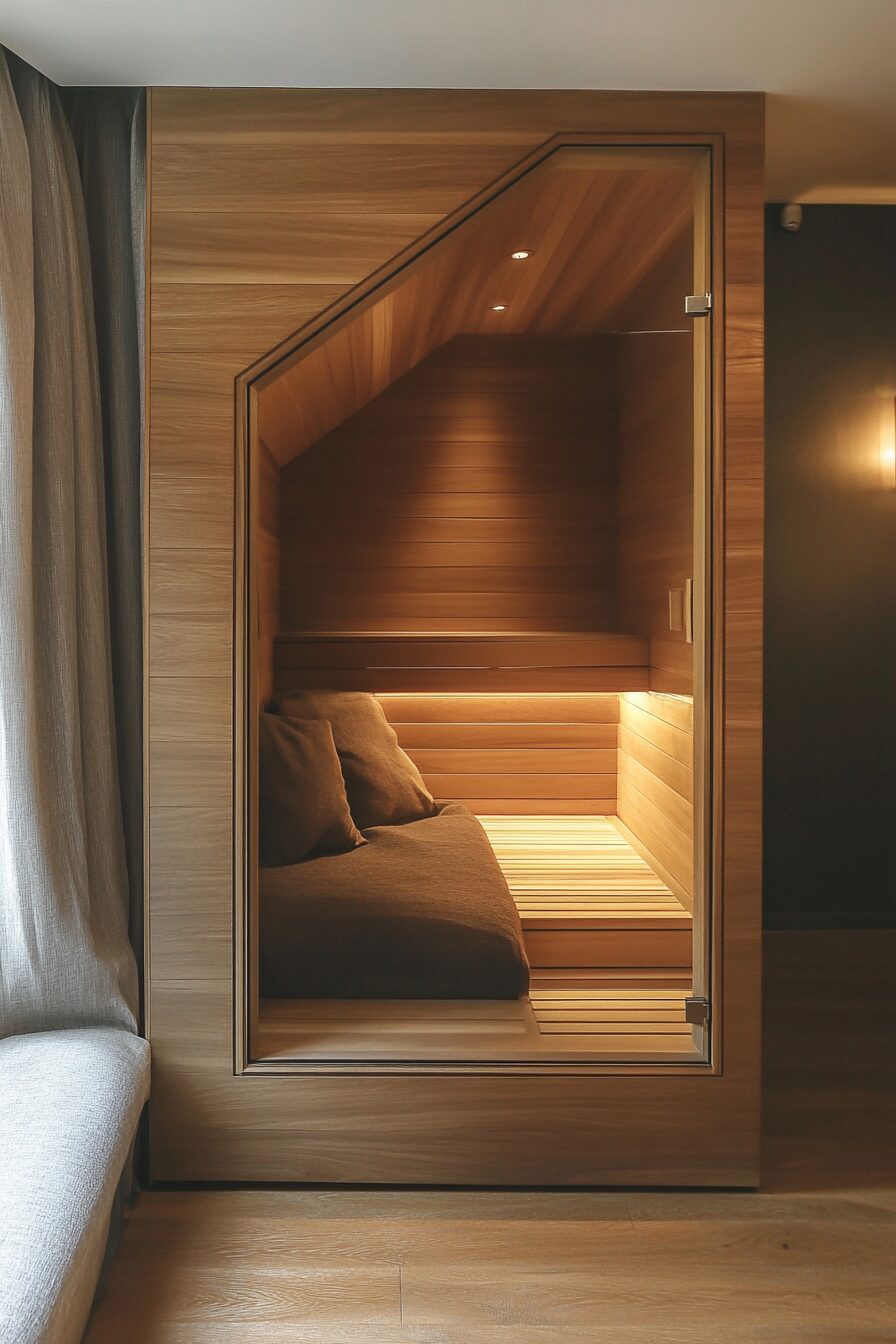 29 Sauna Ideas to Make Your Home Feel Like a Spa Escape 13 sauna ideas