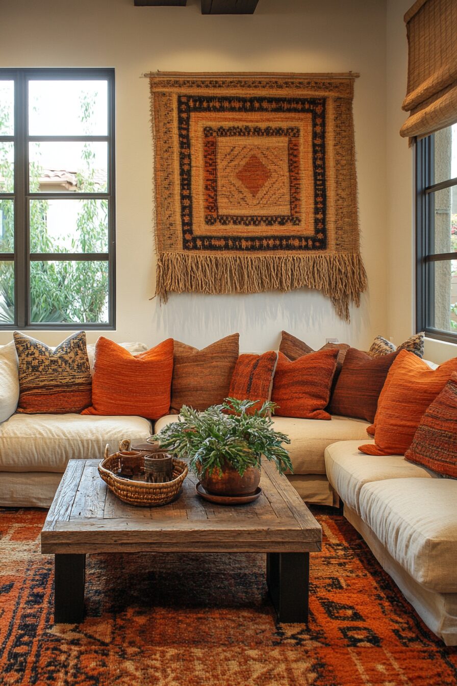 29 Earthy Boho Decor Ideas to Create a Relaxing, Nature-Inspired Home 14 earthy boho decor