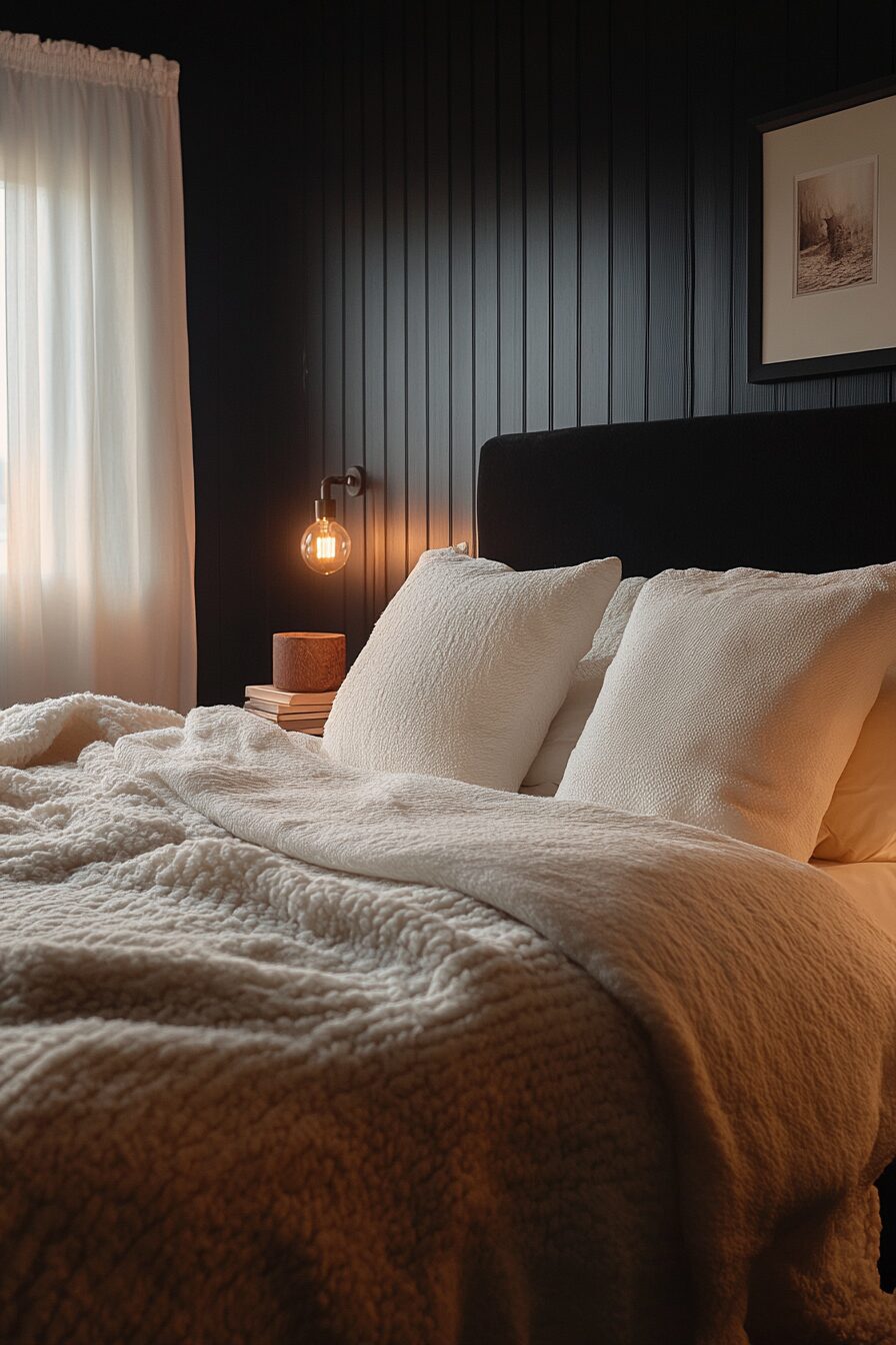 29 Black Bedroom Ideas to Create a Calming and Elegant Bedroom Vibe 14 black bedroom