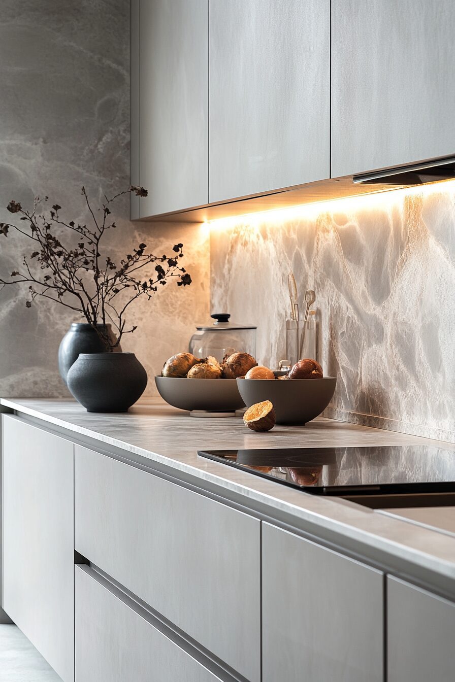 19 Gray Kitchen Cabinets for a Fresh and Inviting Look in Your Kitchen 14 gray kitchen cabinets