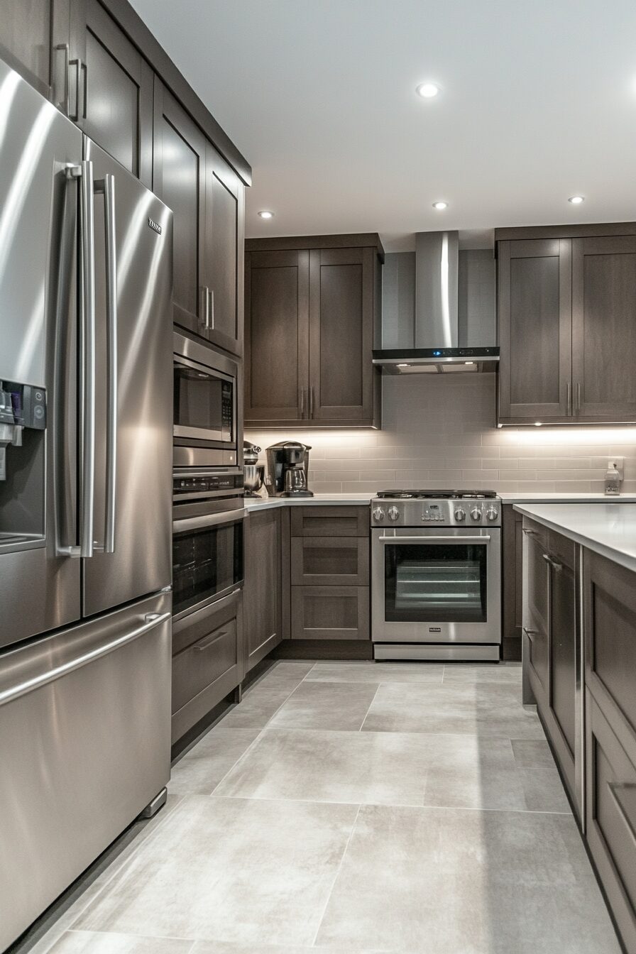 19 Brown Kitchen Cabinets for a Cozy and Timeless Kitchen Makeover 14 brown kitchen cabinets