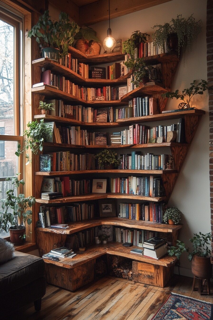 29 Bookshelf Ideas to Turn Your Bookshelves into Stunning Focal Points 15 bookshelf ideas
