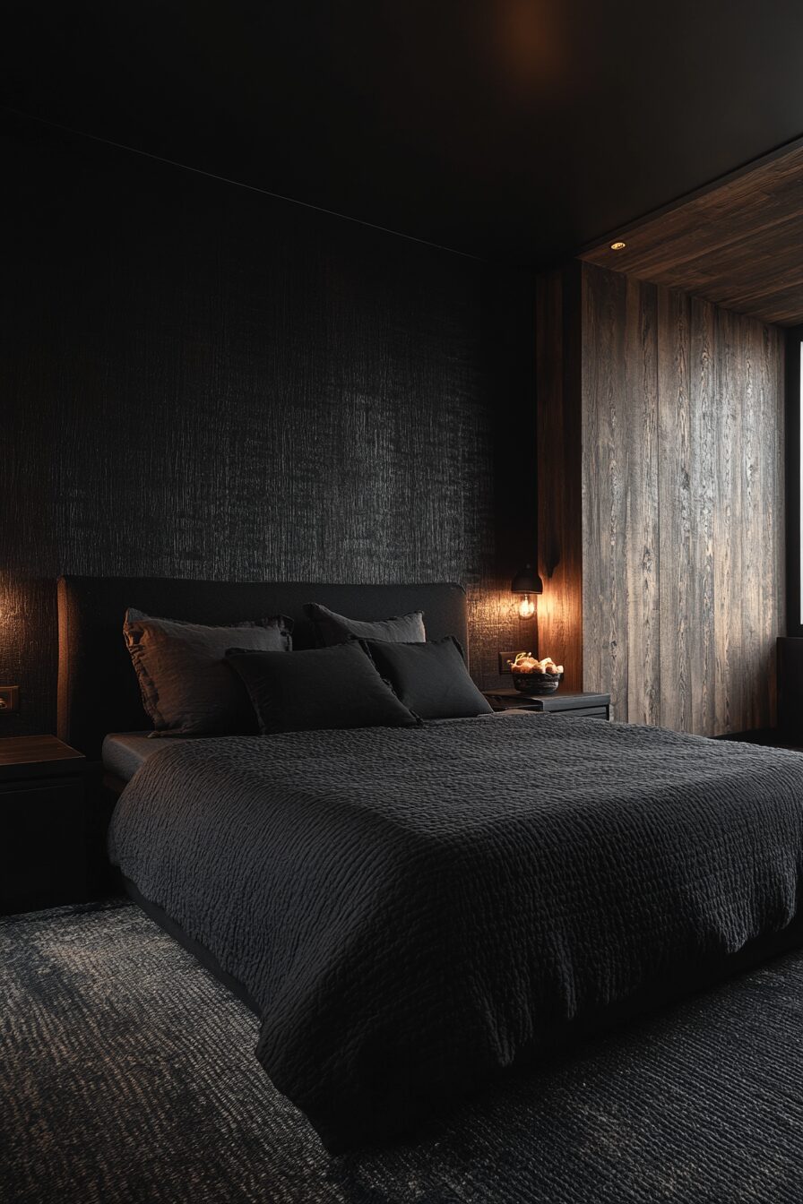 29 Black Bedroom Ideas to Create a Calming and Elegant Bedroom Vibe 15 black bedroom