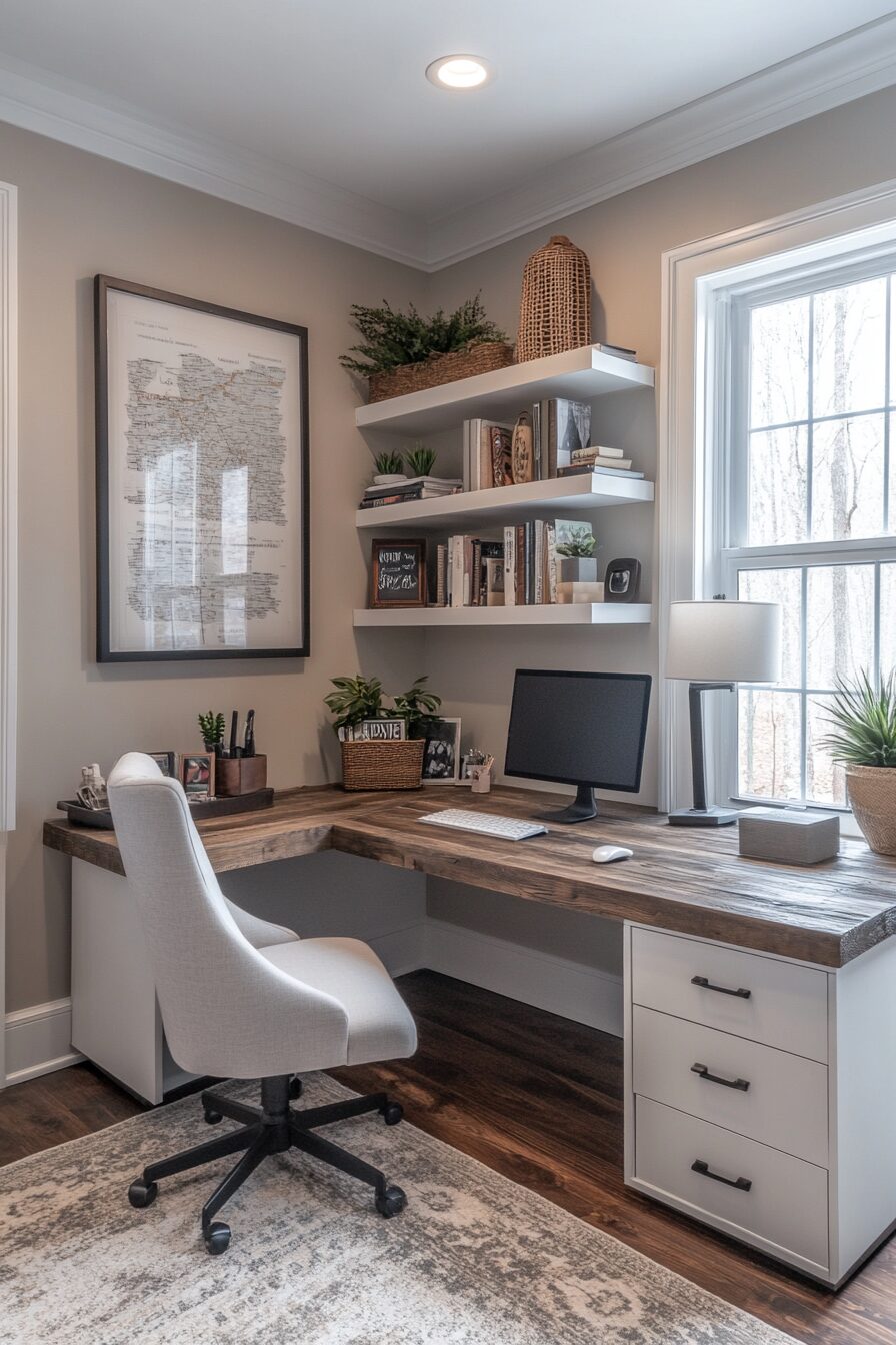 29 Elegant Home Office Ideas to Add Timeless Style and Practicality to Your Office 15 Elegant home office