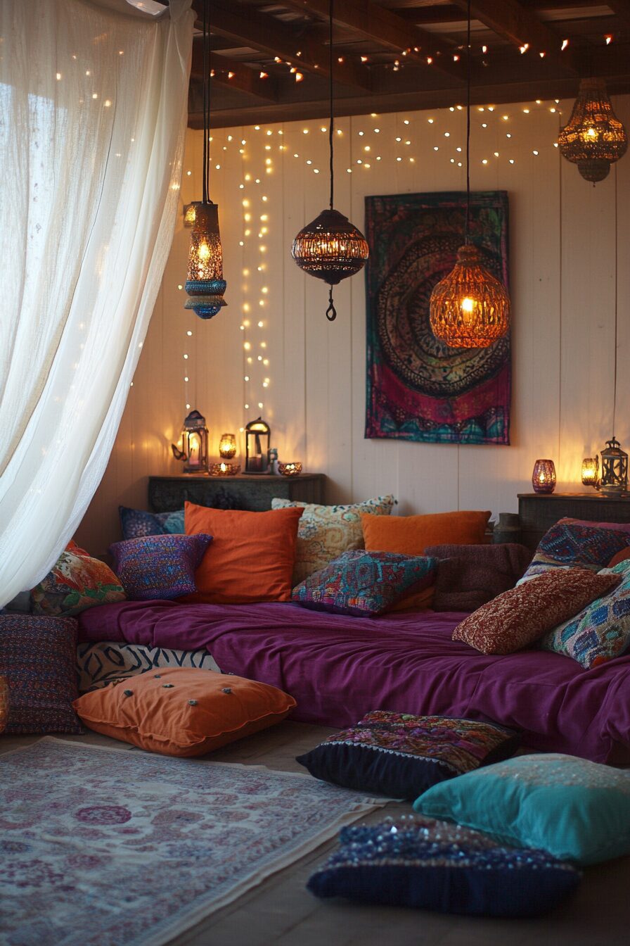 29 Eclectic Boho Bedroom Ideas That Embrace Vibrant Colors and Textures 16 Eclectic Boho Bedroom