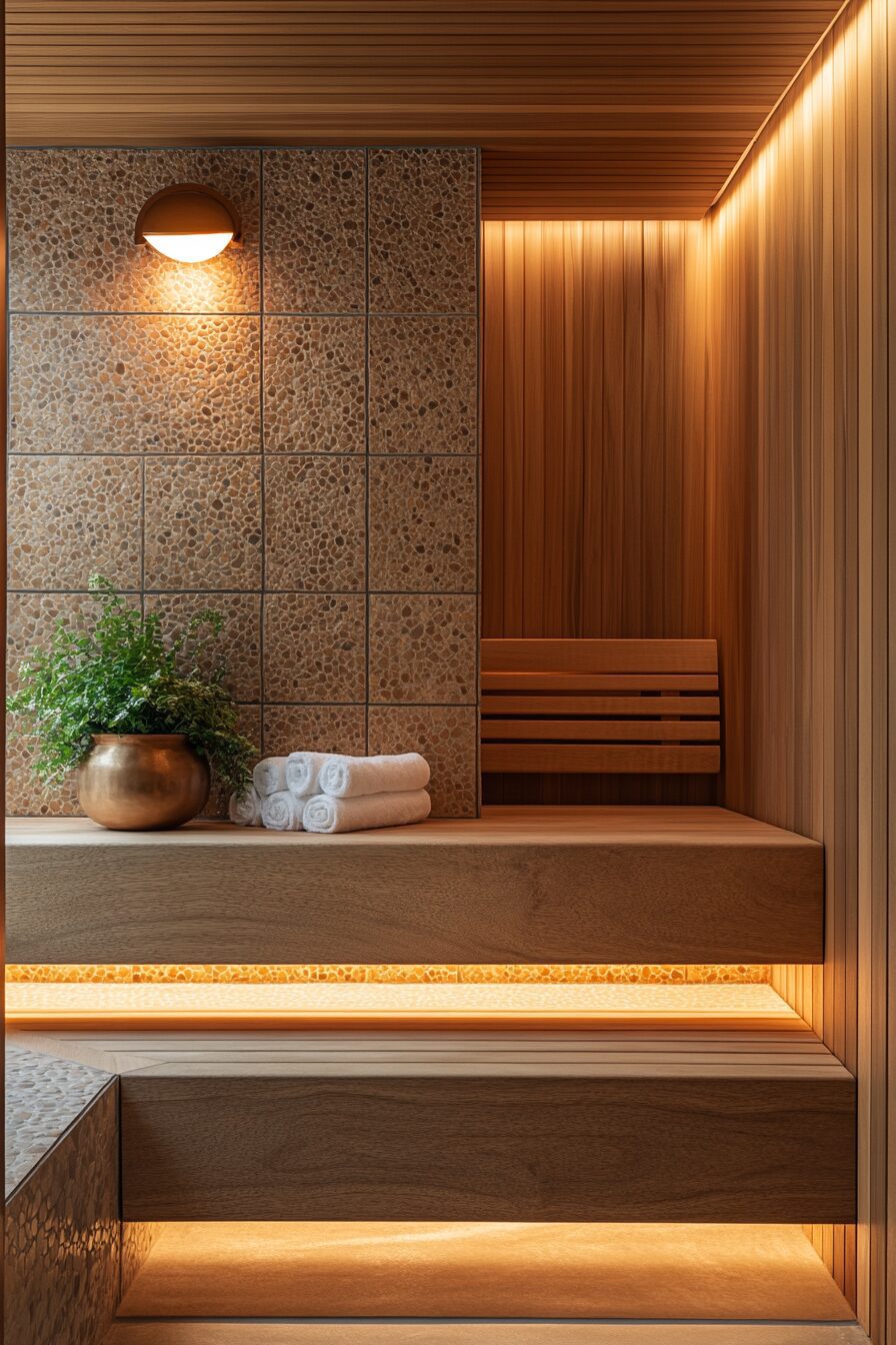 29 Sauna Ideas to Make Your Home Feel Like a Spa Escape 16 sauna ideas