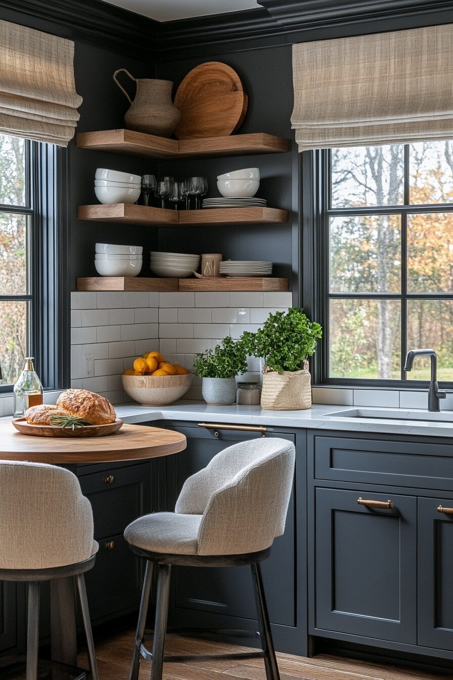 19 Dark Kitchen Cabinets to Bring a Bold Statement to Your Cooking Area 16 dark kitchen cabinets