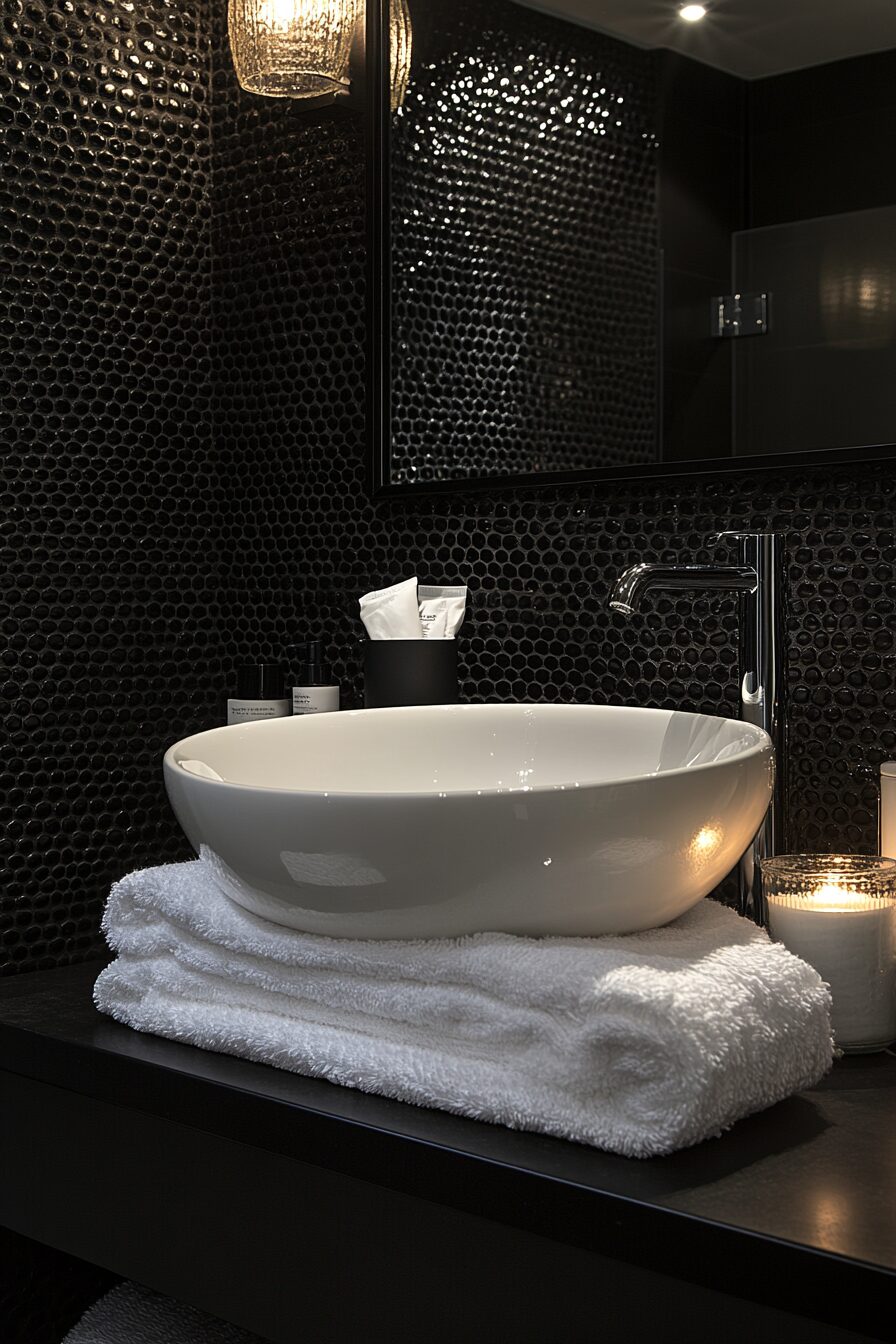29 Black Bathroom Ideas for a Bold and Luxurious Bathroom Transformation 17 black bathroom