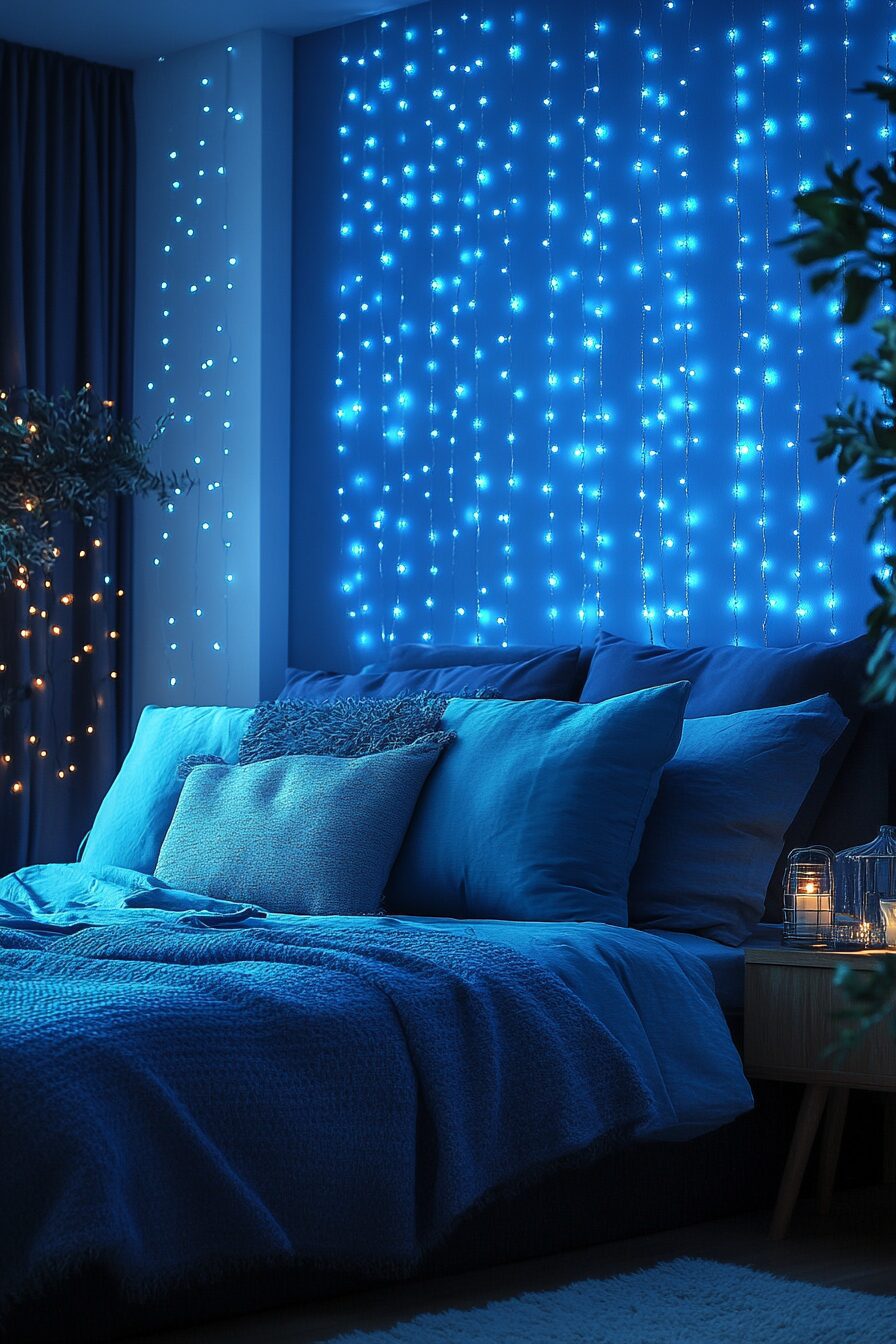 29 Boho Fairy Lights Bedroom Ideas to Create a Beautiful, Ethereal Bedroom 17 boho fairy lights bedroom ideas