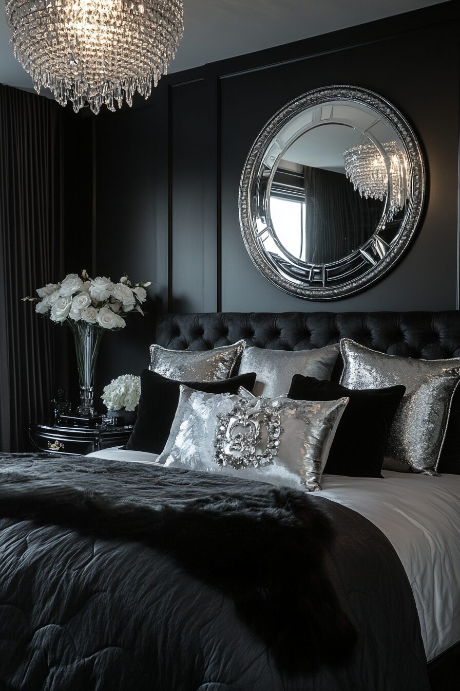 29 Black Bedroom Ideas to Create a Calming and Elegant Bedroom Vibe 17 black bedroom