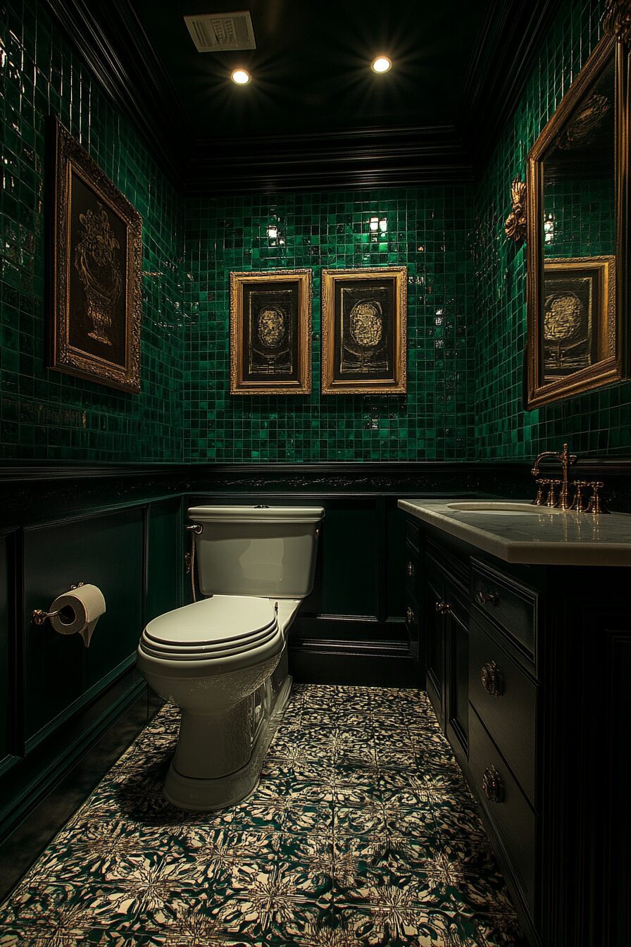 29 Green Bathroom Ideas to Create a Serene and Beautiful Bathroom Environment 17 green bathroom