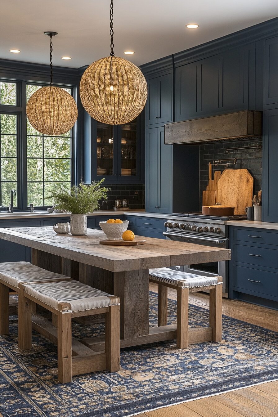 19 Blue Kitchen Cabinets to Transform Your Kitchen into a Serene Oasis 18 blue kitchen cabinets