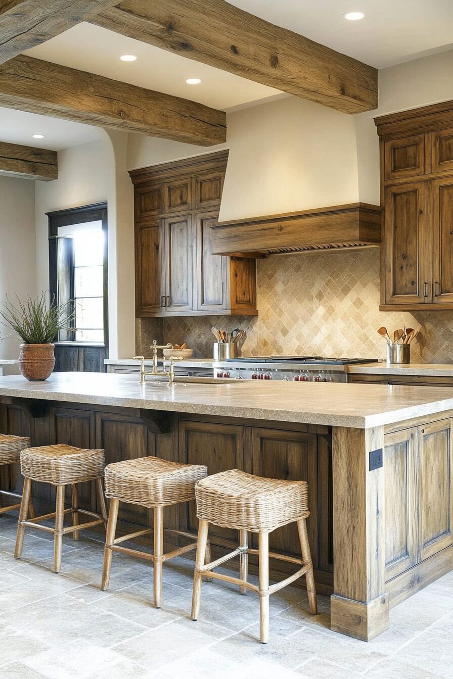 19 Rustic Kitchen Cabinets to Create the Perfect Blend of Style and Comfort 18 rustic kitchen cabinets