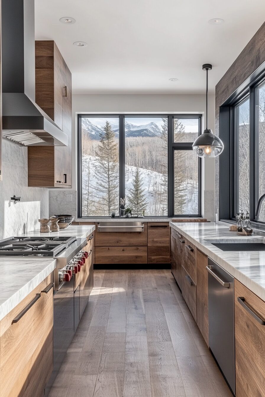 29 Little Cabin Kitchen Ideas to Bring Rustic Charm to Your Cooking Area 18 little cabin kitchen