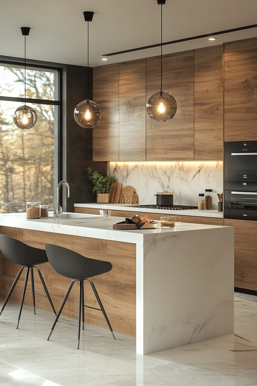 19 Oak Kitchen Cabinets to Add Character and Texture to Your Kitchen 18 oak kitchen cabinets