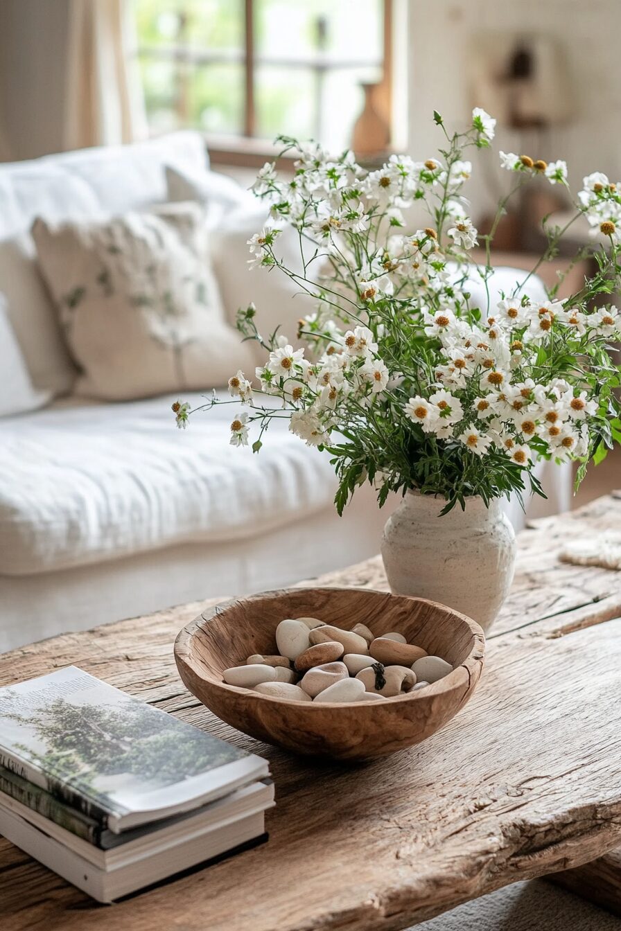 29 Coffee Table Decor Ideas to Enhance Your Living Room Aesthetic 18 coffee table decor ideas