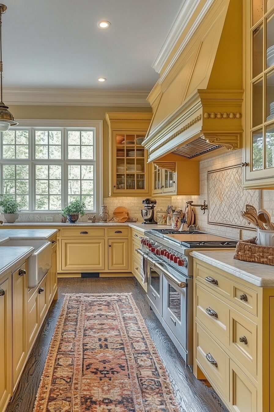 19 Yellow Kitchen Cabinets to Inspire Happiness and Freshness in Your Kitchen 19 yellow kitchen cabinets