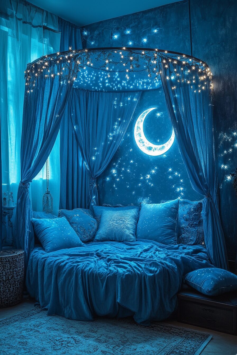 29 Boho Bedroom with Canopy Ideas for a Relaxing, Enchanting Bedroom Makeover 19 Boho Bedroom with Canopy