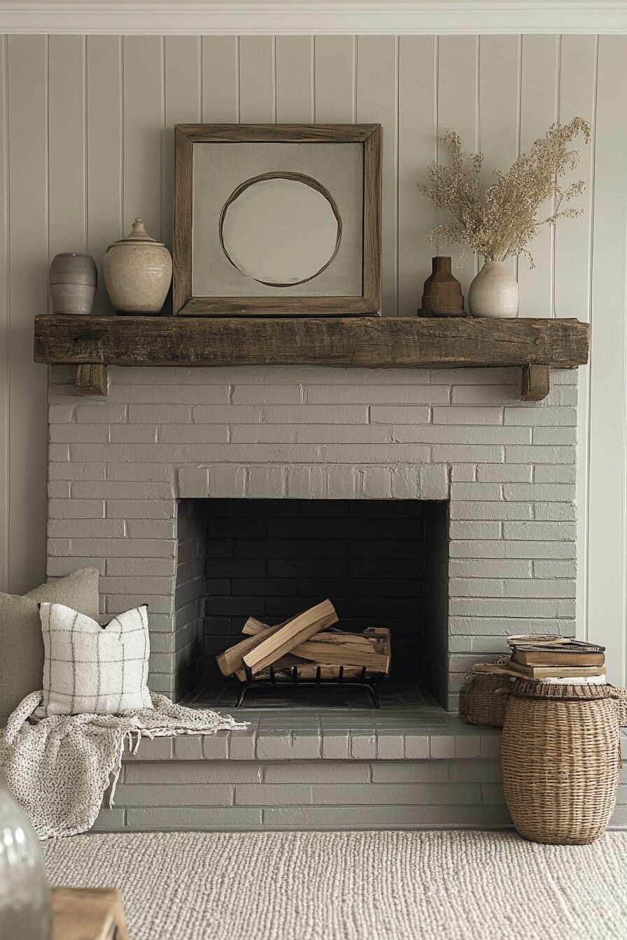 29 Farmhouse Fireplace Ideas to Bring Classic Warmth and Style into Your Space 19 Farmhouse Fireplace