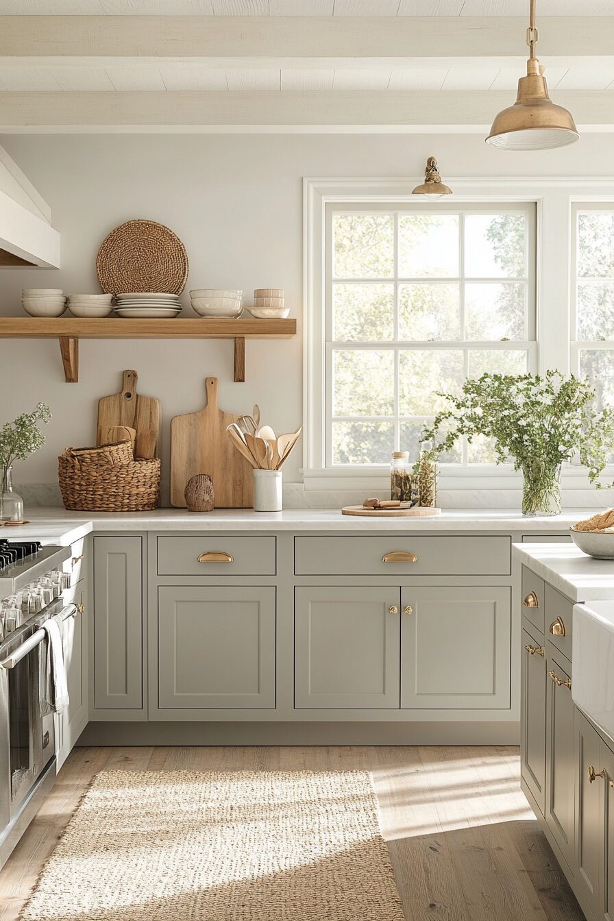 19 Gray Kitchen Cabinets for a Fresh and Inviting Look in Your Kitchen 19 gray kitchen cabinets