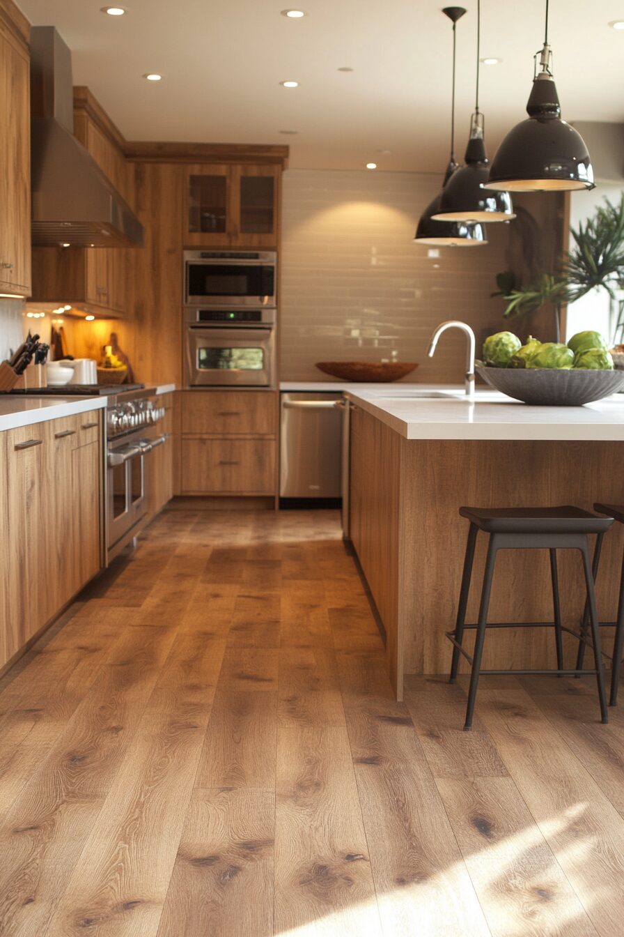 29 Kitchen Flooring Ideas That Will Inspire Your Next Renovation 19 kitchen flooring ideas
