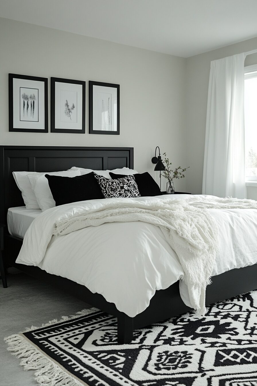 29 Black Bedroom Ideas to Create a Calming and Elegant Bedroom Vibe 2 black bedroom