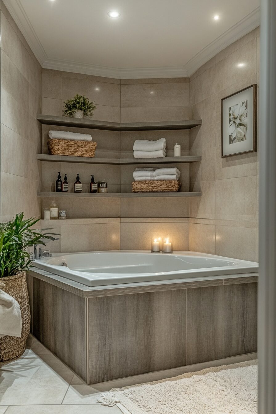29 Small Bathroom with Tub Ideas to Maximize Space Without Sacrificing Style 2 small bathroom with tub