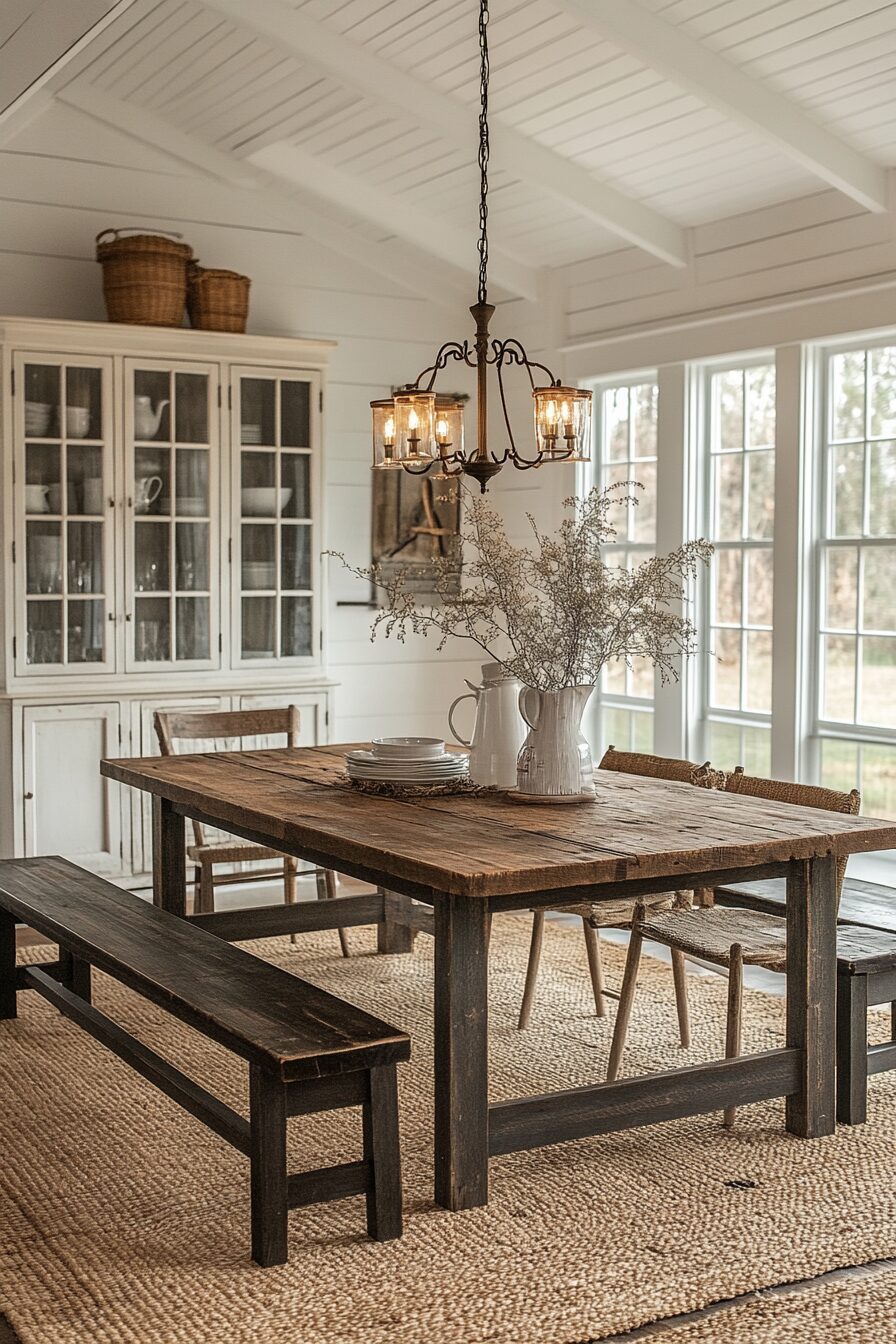 29 Farmhouse Interiors to Elevate Your Home with Vintage Charm 2 Farmhouse Interiors