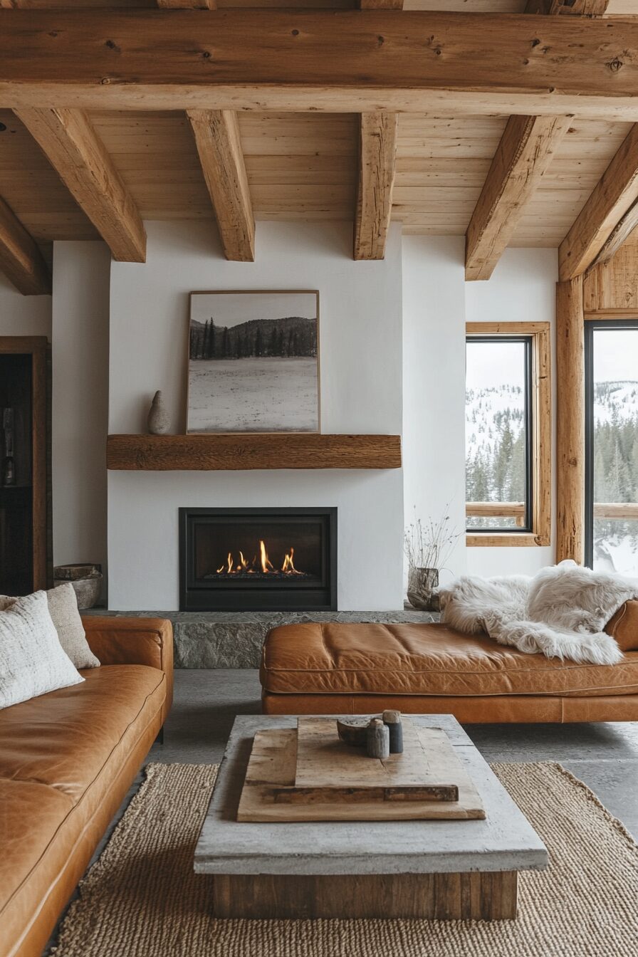 29 Little Cabin Living Room Ideas to Design a Beautiful and Functional Retreat 2 little cabin living room