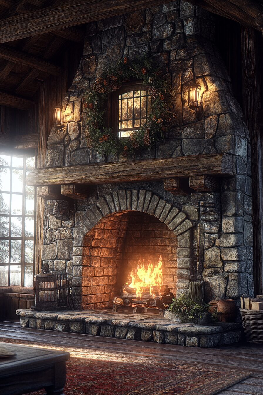 29 Farmhouse Fireplace Ideas to Bring Classic Warmth and Style into Your Space 2 Farmhouse Fireplace