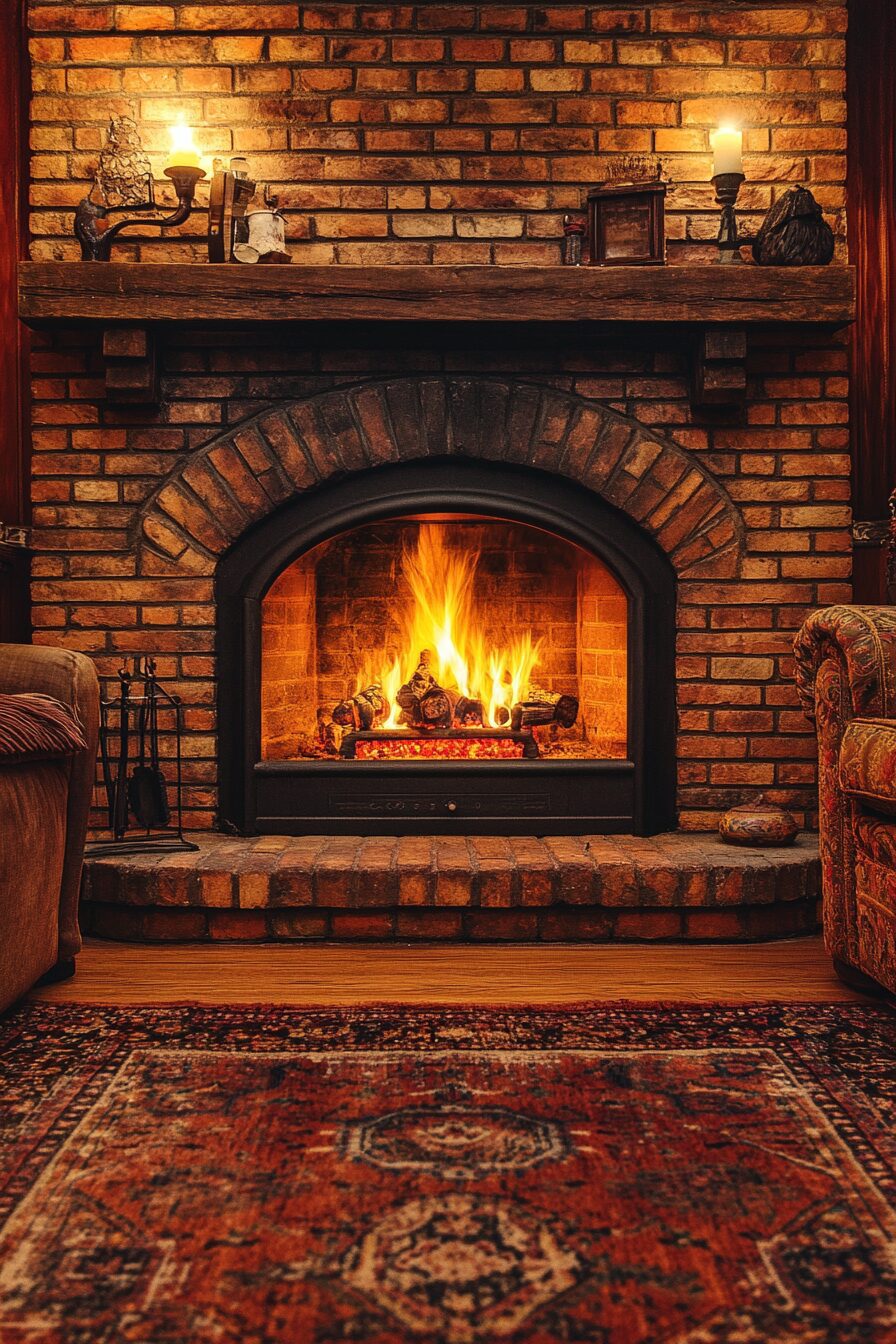 29 Fireplace Interior Ideas for Creating a Bold and Beautiful Centerpiece 2 Fireplace Interior Ideas