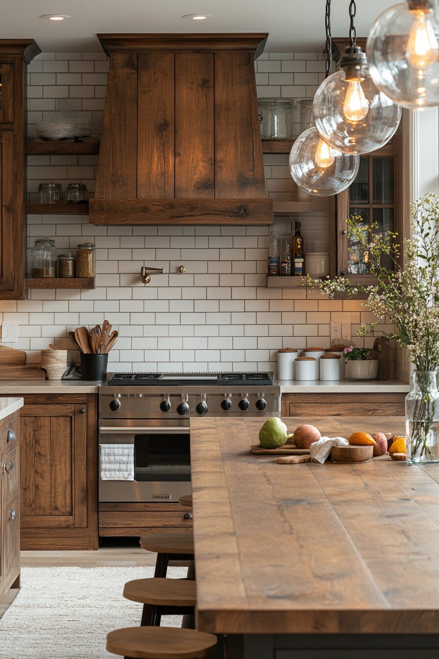 19 Brown Kitchen Cabinets for a Cozy and Timeless Kitchen Makeover 2 brown kitchen cabinets