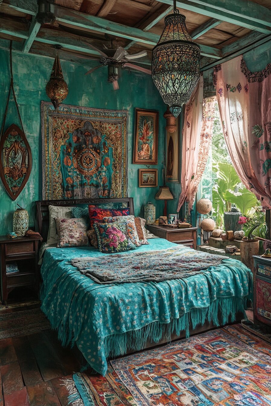 29 Boho Bedroom Color Palette Ideas for a Perfect Blend of Warmth and Serenity 20 Boho Bedroom Color Palette Ideas