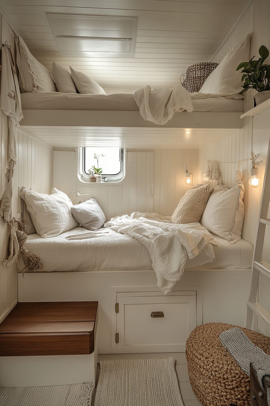 29 Tiny Bedroom Aesthetic Ideas That Will Make Your Room Feel Bigger 20 Tiny Bedroom Aesthetic