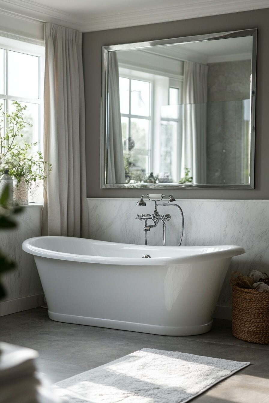 29 Small Bathroom with Tub Ideas to Maximize Space Without Sacrificing Style 20 small bathroom with tub