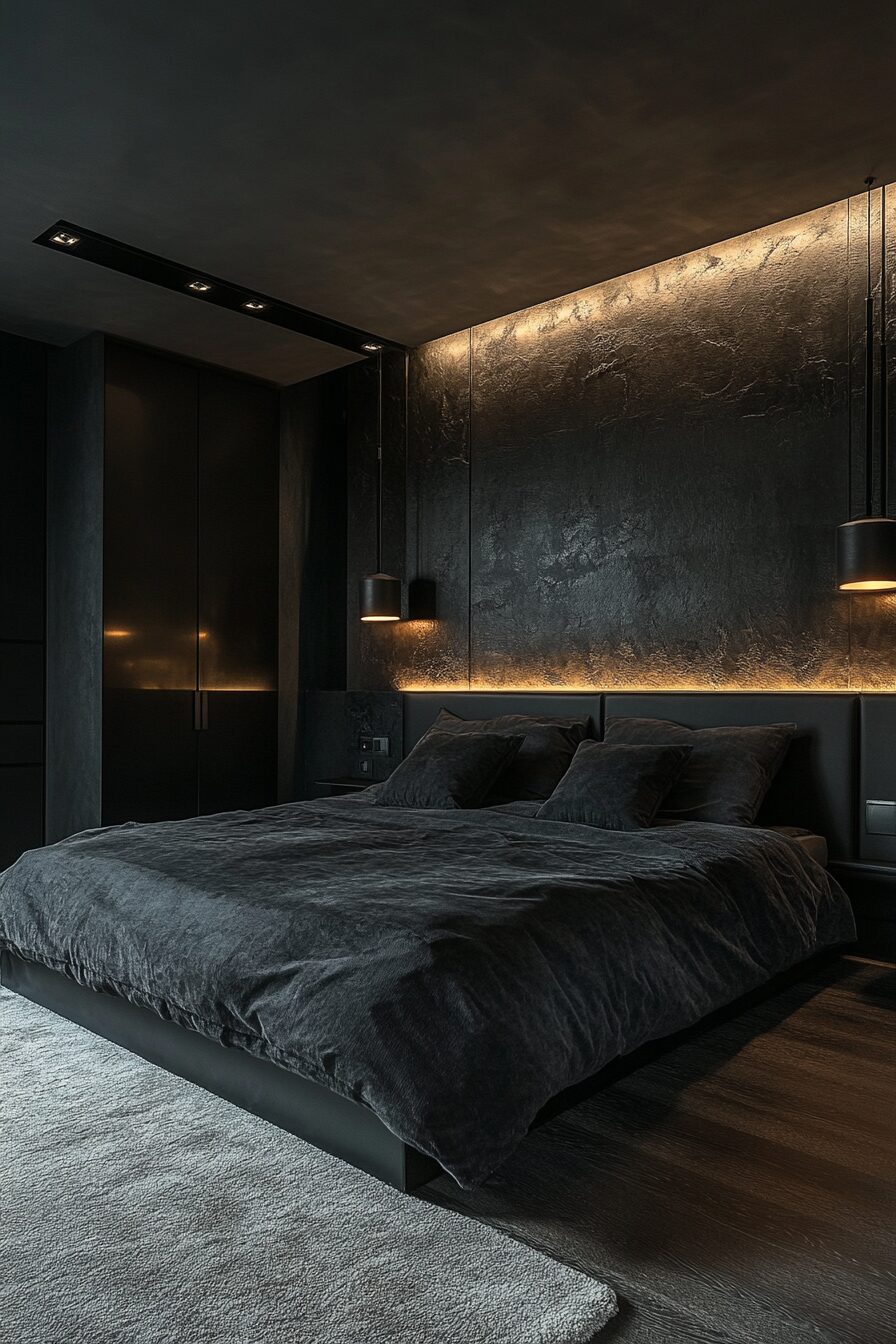 29 Black Bedroom Ideas to Create a Calming and Elegant Bedroom Vibe 20 black bedroom