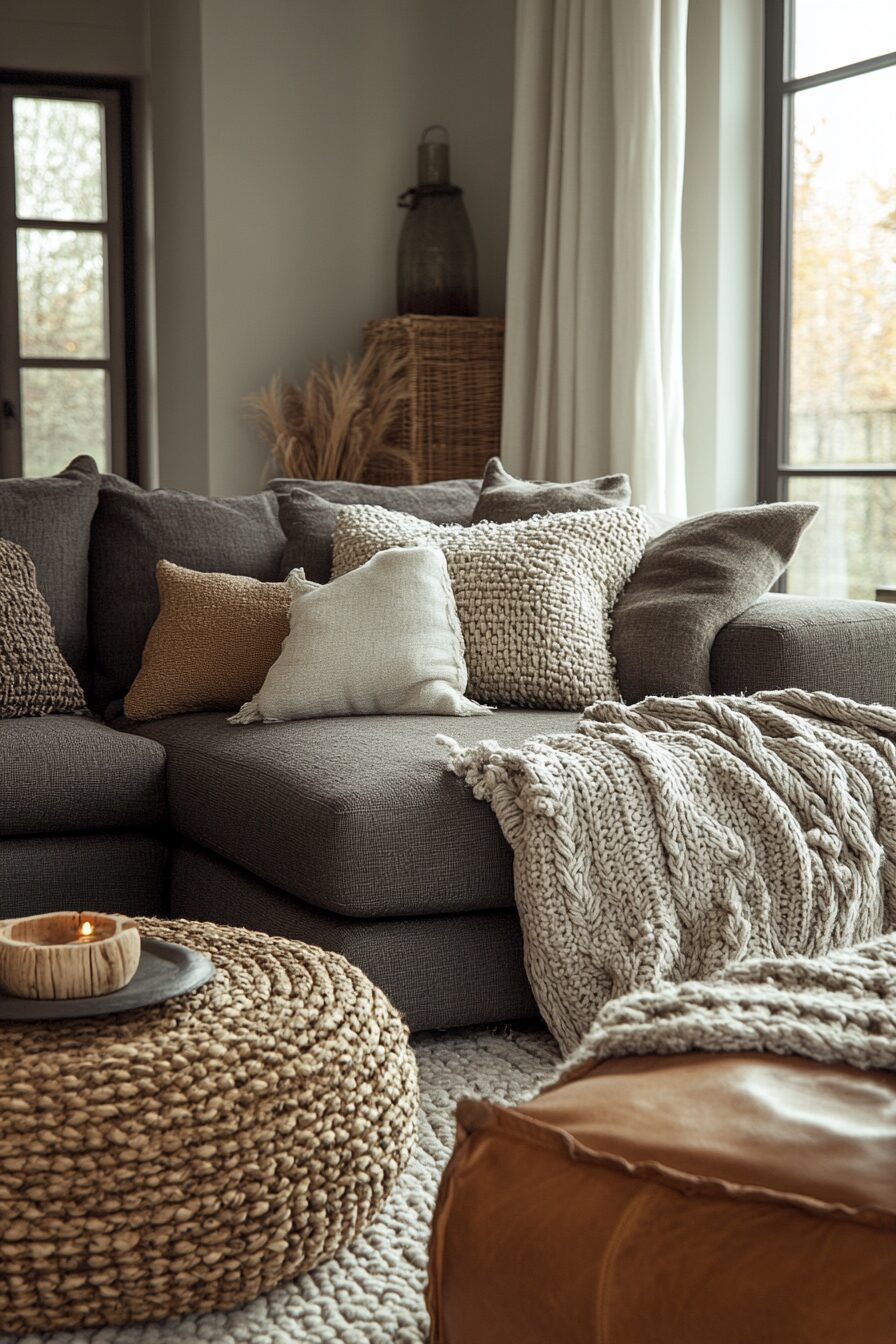 29 Grey Sofa Living Room Ideas for a Warm and Contemporary Vibe 20 Grey sofa living room ideas