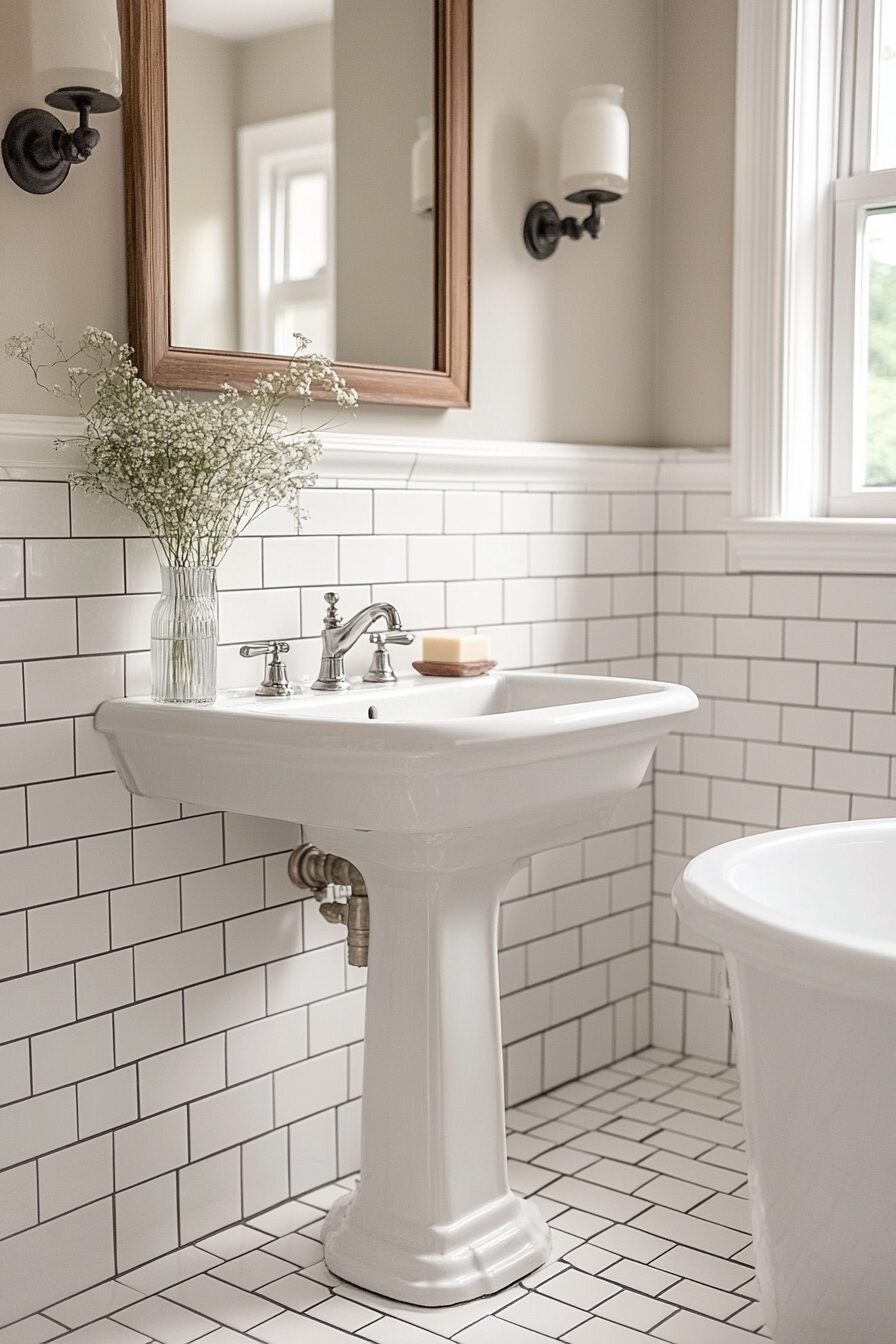 29 Small Bathroom Aesthetic Ideas to Create a Spacious and Stylish Feel 20 small bathroom aesthetic