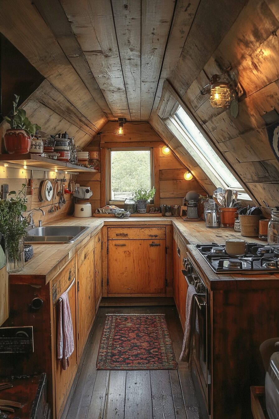 29 Little Cabin Kitchen Ideas to Bring Rustic Charm to Your Cooking Area 21 little cabin kitchen