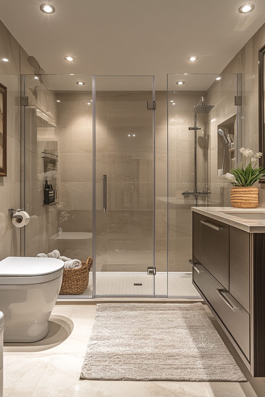 29 Washroom Design Ideas to Incorporate Functionality with Aesthetic Appeal 21 Washroom Design Ideas