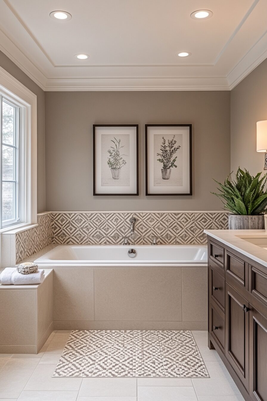 29 Small Bathroom with Tub Ideas to Maximize Space Without Sacrificing Style 22 small bathroom with tub